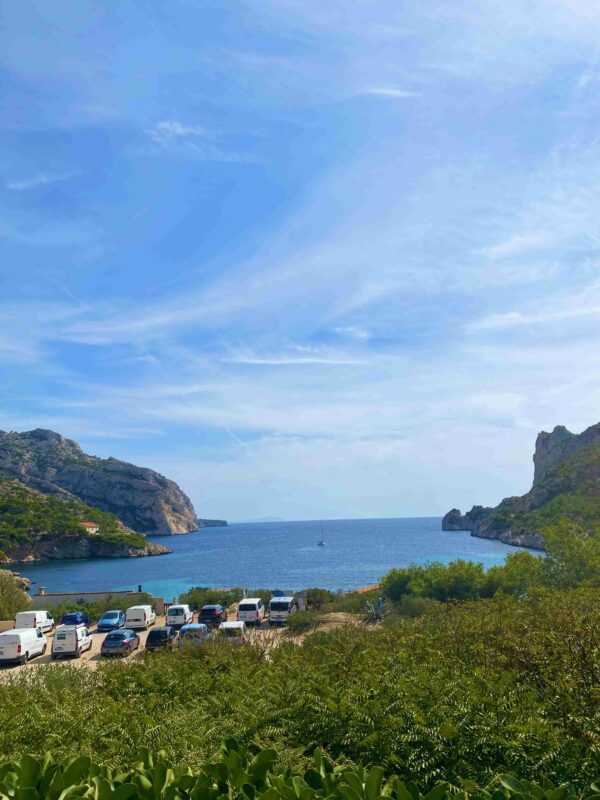 Vue sur la Calanque depuis le restaurant