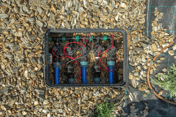 Mettre en hivernage votre arrosage automatique depuis le regard de commandes