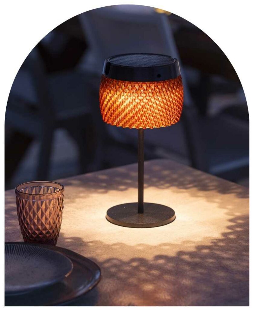 Lampe de table solaire modèle Lolie