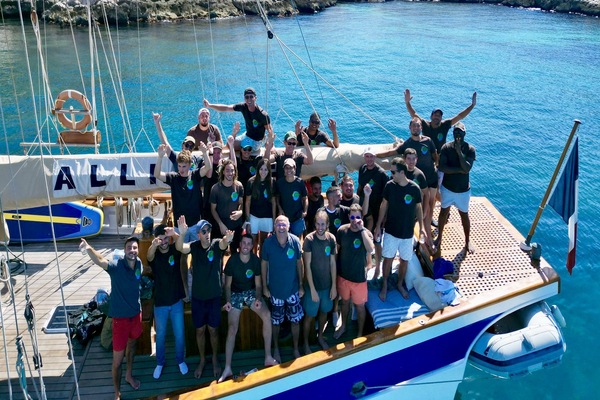 Journée de cohésion dans les Calanques de Marseille